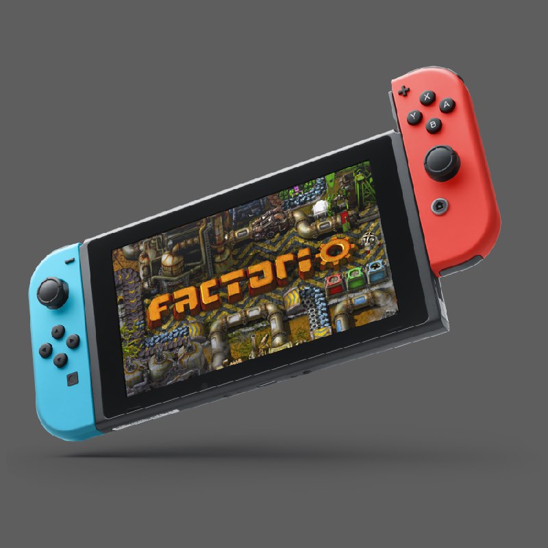 Factorio for Nintendo Switch is now available! | Factorio