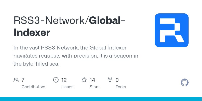 GitHub - RSS3-Network/Global-Indexer: In the vast RSS3 Network, the Global Indexer navigates requests with precision, it is a beacon…