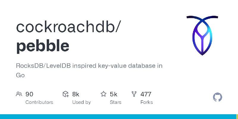 GitHub - cockroachdb/pebble: RocksDB/LevelDB inspired key-value database in Go