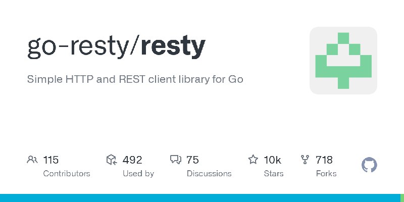 GitHub - go-resty/resty: Simple HTTP and REST client library for Go