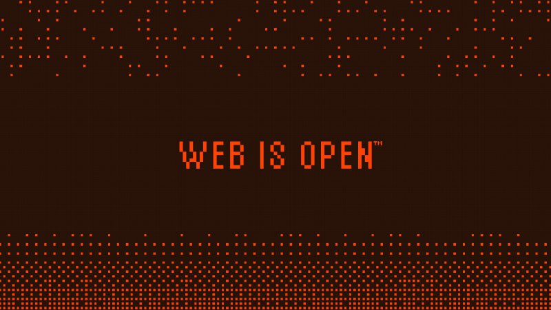 Web is Open