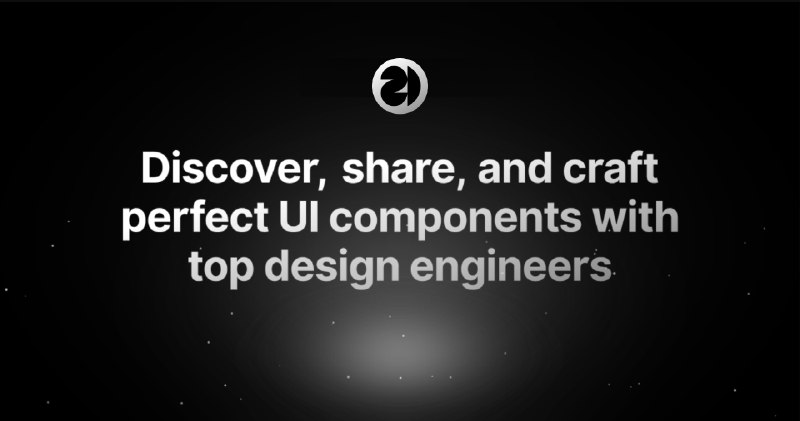 21st.dev - Discover, share, and craft UI components