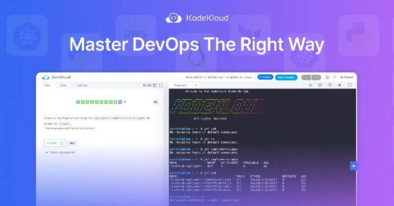 The Best DevOps Online Training Courses | KodeKloud