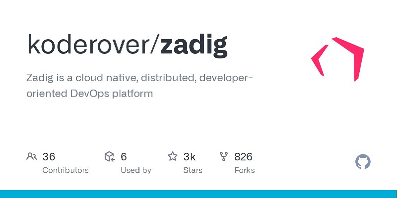 GitHub - koderover/zadig: Zadig is a cloud native, distributed, developer-oriented DevOps platform