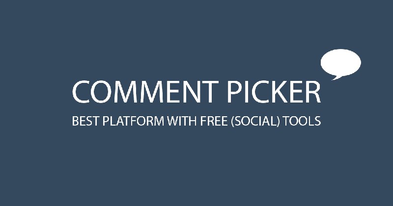 Random Comment Picker for Giveaways - Comment Picker