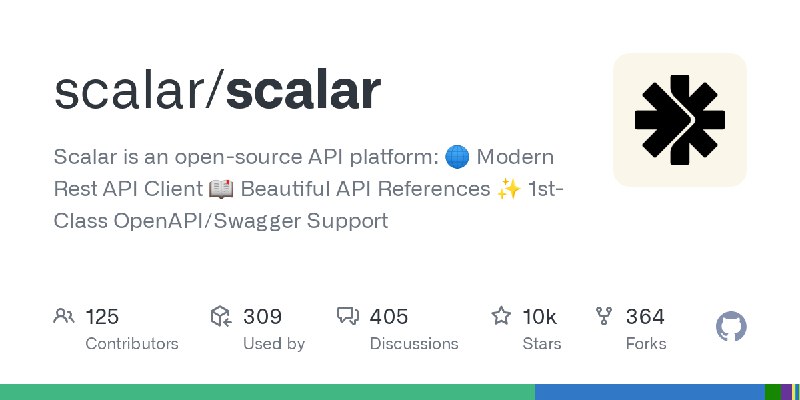 GitHub - scalar/scalar: Scalar is an open-source API platform:　　　　　　　　　　　　　　　　　　　　　　　　　　　　　　　　　　　　　　　🌐 Modern Rest API Client　…