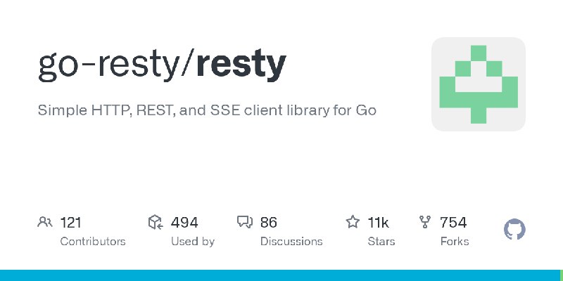 GitHub - go-resty/resty: Simple HTTP, REST, and SSE client library for Go