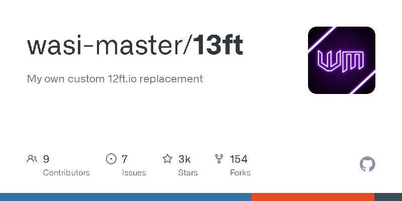 GitHub - wasi-master/13ft: My own custom 12ft.io replacement