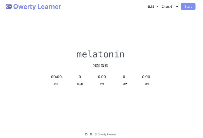 GitHub - RealKai42/qwerty-learner: 为键盘工作者设计的单词记忆与英语肌肉记忆锻炼软件 / Words learning and English muscle memory training software designed…