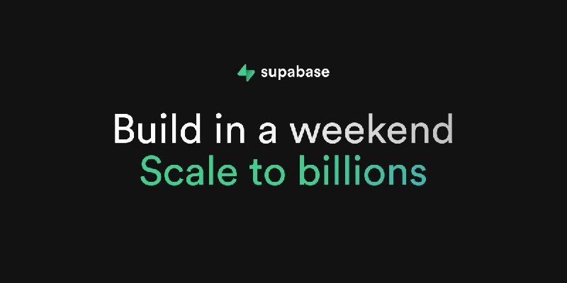 Supabase | The Postgres Development Platform.