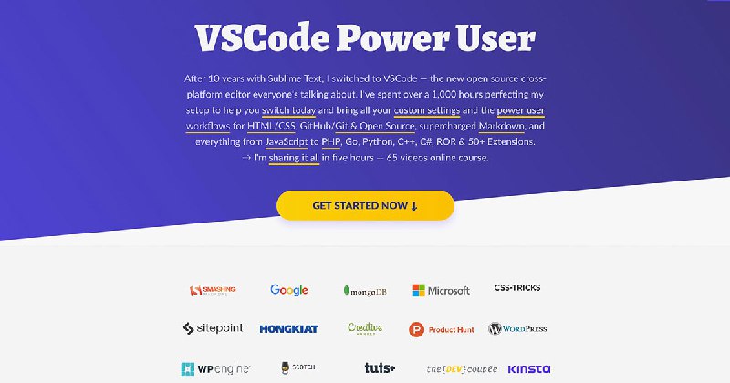 VSCode Power User | Learn Visual Studio Code | Video Course