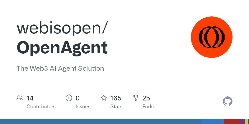 GitHub - webisopen/OpenAgent: The Web3 AI Agent Solution