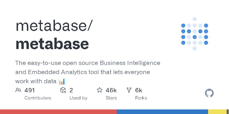 GitHub - metabase/metabase: The easy-to-use open source Business Intelligence and Embedded Analytics tool that lets everyone work…