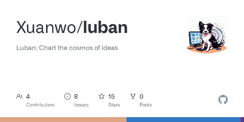 GitHub - Xuanwo/luban: Luban: Chart the cosmos of ideas