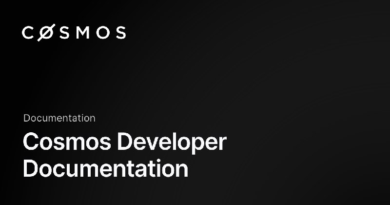 Cosmos Developer Documentation - Cosmos Docs