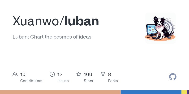 GitHub - Xuanwo/luban: Luban: Chart the cosmos of ideas