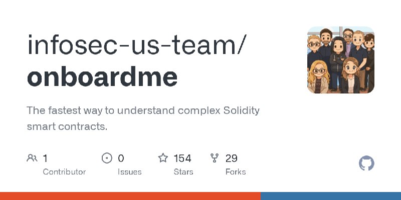 GitHub - infosec-us-team/onboardme: The fastest way to understand complex Solidity smart contracts.