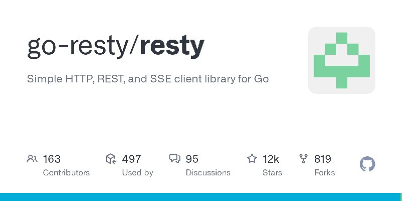 GitHub - go-resty/resty: Simple HTTP, REST, and SSE client library for Go