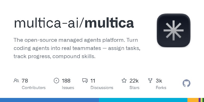 GitHub - multica-ai/multica: The open-source managed agents platform. Turn coding agents into real teammates — assign tasks, track…