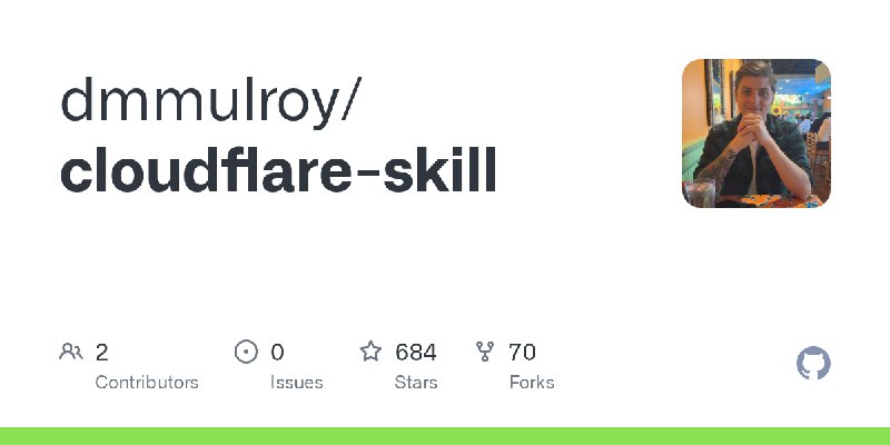 GitHub - dmmulroy/cloudflare-skill