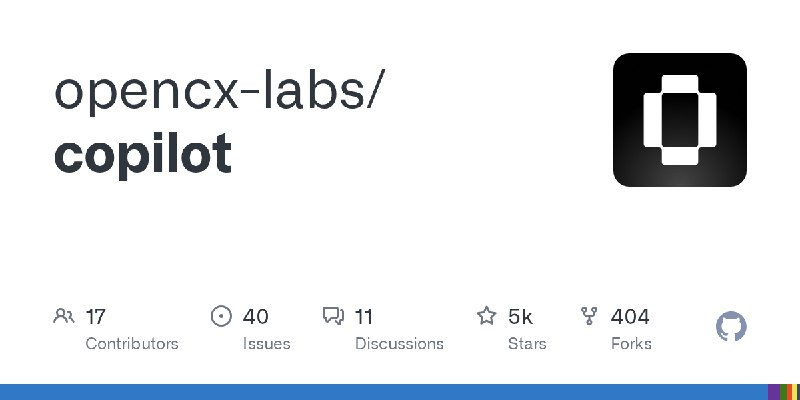 GitHub - opencx-labs/copilot