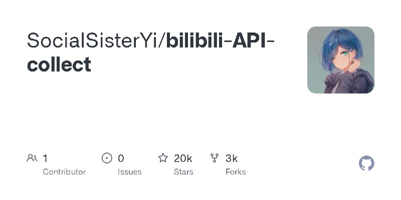 GitHub - SocialSisterYi/bilibili-API-collect