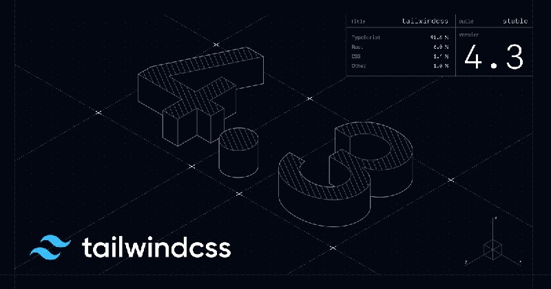 Tailwind CSS - Rapidly build modern websites without ever leaving your HTML.