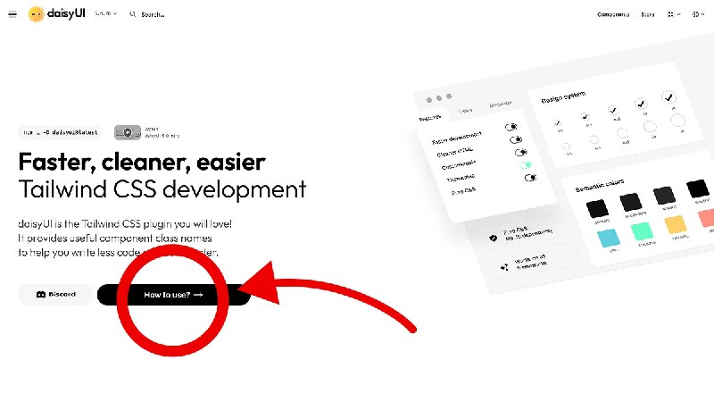 Tailwind CSS Component Library ⸺ daisyUI