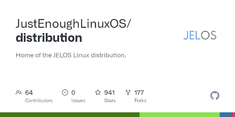 GitHub - JustEnoughLinuxOS/distribution: Home of the JELOS Linux distribution.