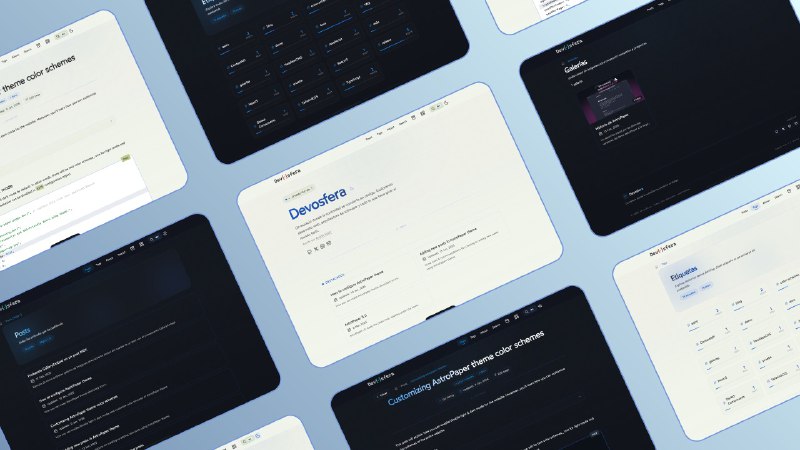 GitHub - 0xdres/astro-devosfera: Astro V6 theme built on AstroPaper. Global ⌘K search, image galleries with lightbox, custom typography…