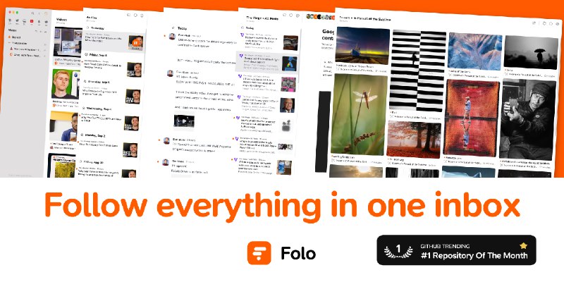 GitHub - RSSNext/Folo: 🧡 Folo is the AI Reader