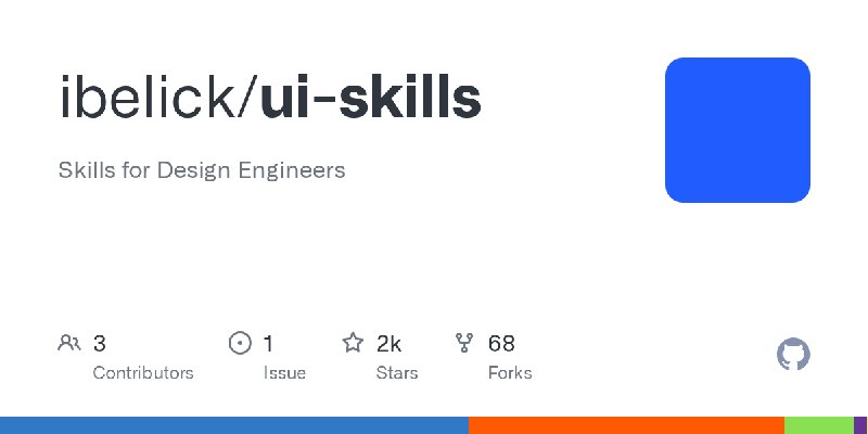 GitHub - ibelick/ui-skills: Skills for Design Engineers