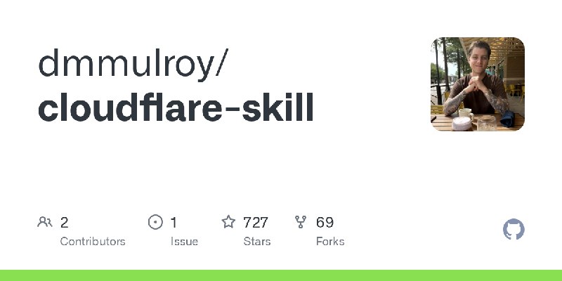 GitHub - dmmulroy/cloudflare-skill