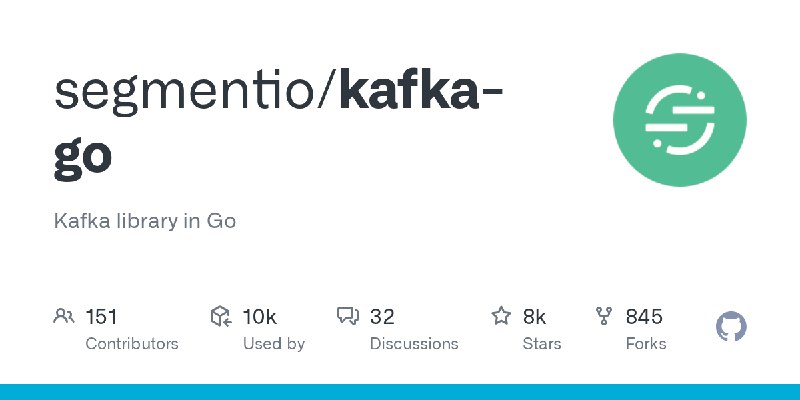 GitHub - segmentio/kafka-go: Kafka library in Go
