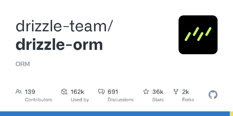 GitHub - drizzle-team/drizzle-orm: ORM