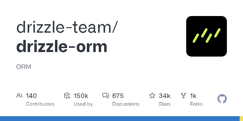 GitHub - drizzle-team/drizzle-orm: ORM