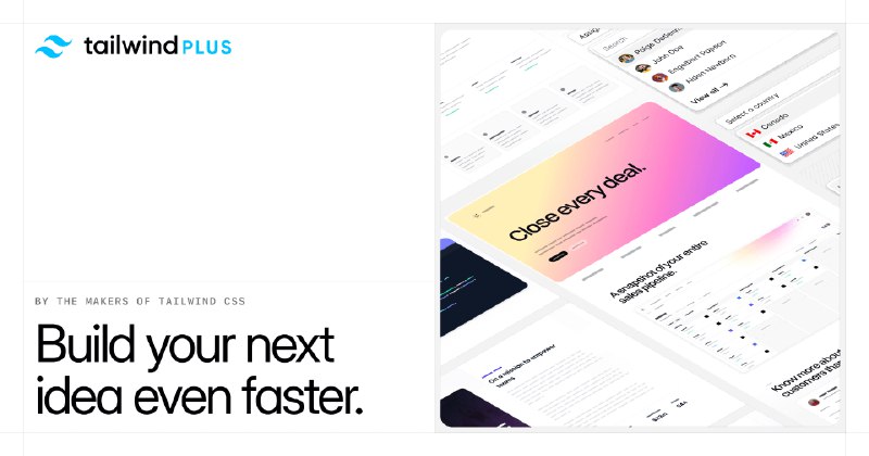 Official Tailwind UI Components & Templates - Tailwind Plus