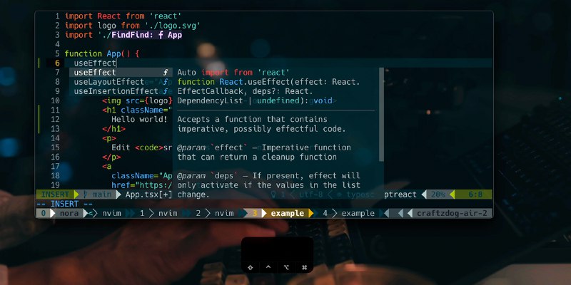 GitHub - craftzdog/dotfiles-public: My personal dotfiles