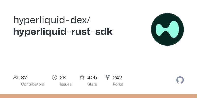 GitHub - hyperliquid-dex/hyperliquid-rust-sdk