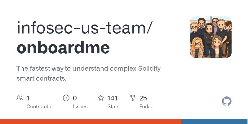 GitHub - infosec-us-team/onboardme: The fastest way to understand complex Solidity smart contracts.