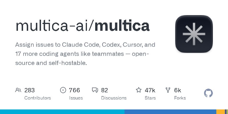 GitHub - multica-ai/multica: Assign issues to Claude Code, Codex, Cursor, and 17 more coding agents like teammates — open-source…