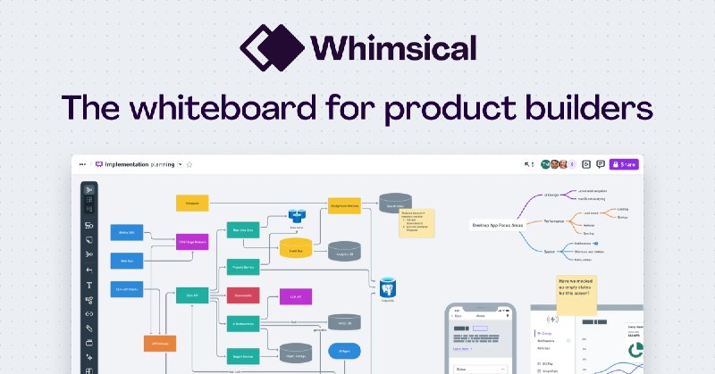 Whimsical — The whiteboard for product builders