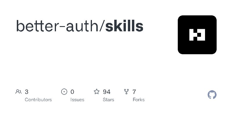 GitHub - better-auth/skills