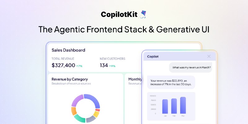 GitHub - CopilotKit/CopilotKit: The Frontend Stack for Agents & Generative UI. React + Angular.  Makers of the AG-UI Protocol
