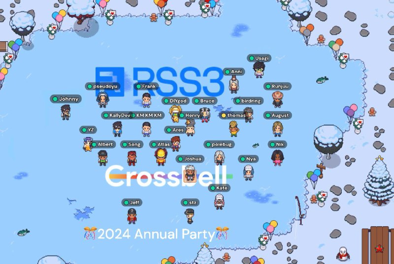 Really happy to participate in the RSS3 Annual Party for the second time!!! 🥰