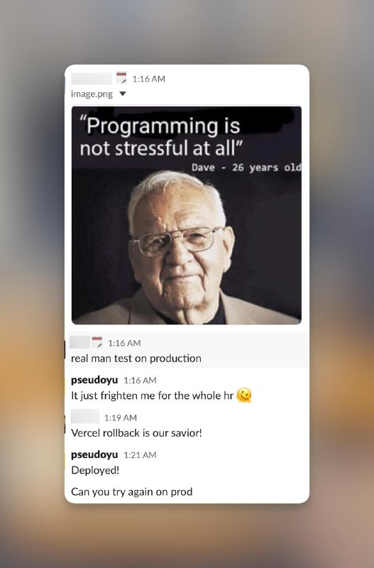 #work记一次惊魂未定的「上线 -> Vercel Rollback -> 二次上线」 跟所有用户 Payment 有关的大重构上生产的体验真的太吓人了 🫠
