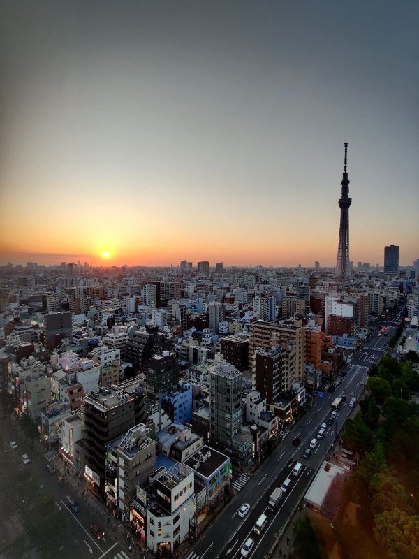 #life #japan东京晴空塔落日