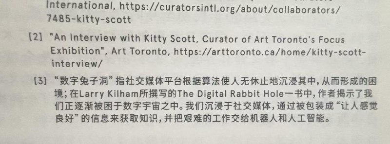 感觉某种程度也有些接近「The Digital Rabbit Hole」的概念