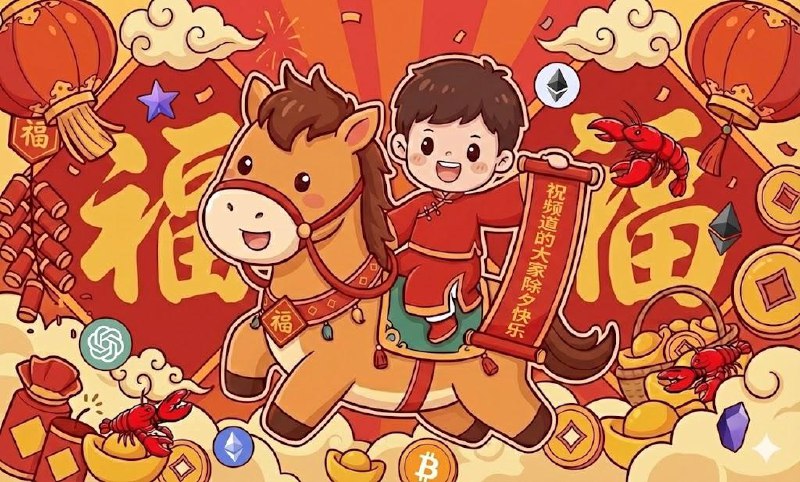 祝频道的大家除夕快乐！