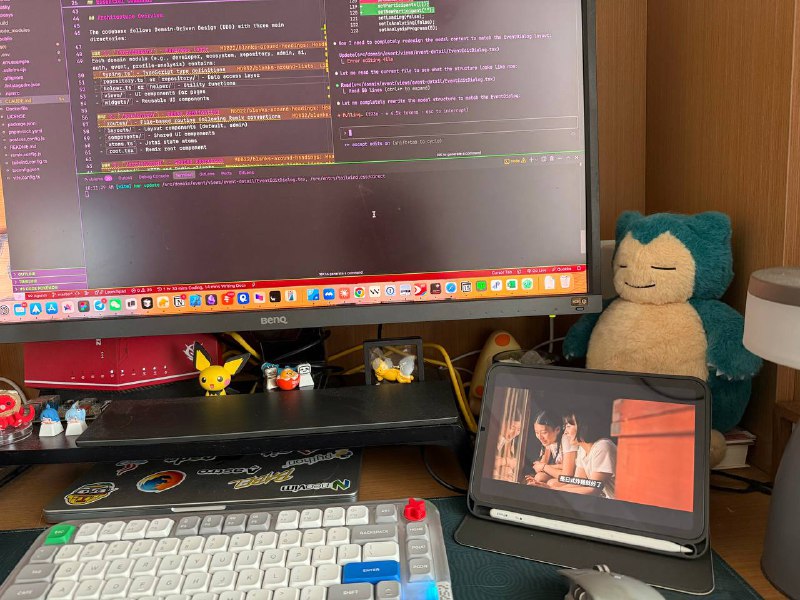 #life等 Claude Code 输出的时候适合看一些温馨日常的剧，新时代的代码伴侣/“下饭”搭子 🥳